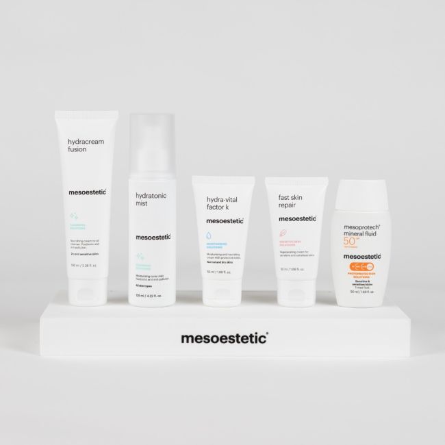 pre and post peel kit mesoestetic